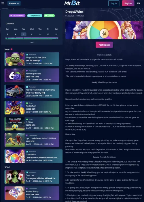 Premium Aktionen Angebote Seite Mr Bit Casino